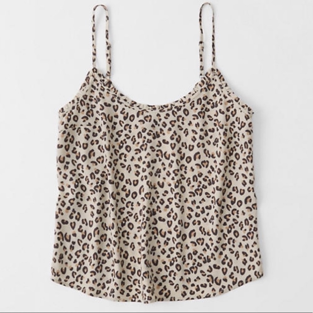 Abercrombie Animal Print Camisole Tank